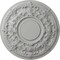 Ekena Millwork Jackson Ceiling Medallion (Fits Canopies up to 13 1/2"), Hand-Painted Frost, 32 3/4"OD x 2 1/2"P CM32JAFRF - alternate 1